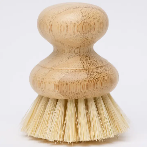 Casa Agave® Dish Washing Brush by No Tox Life — bamboo handle with natural agave fibre bristles