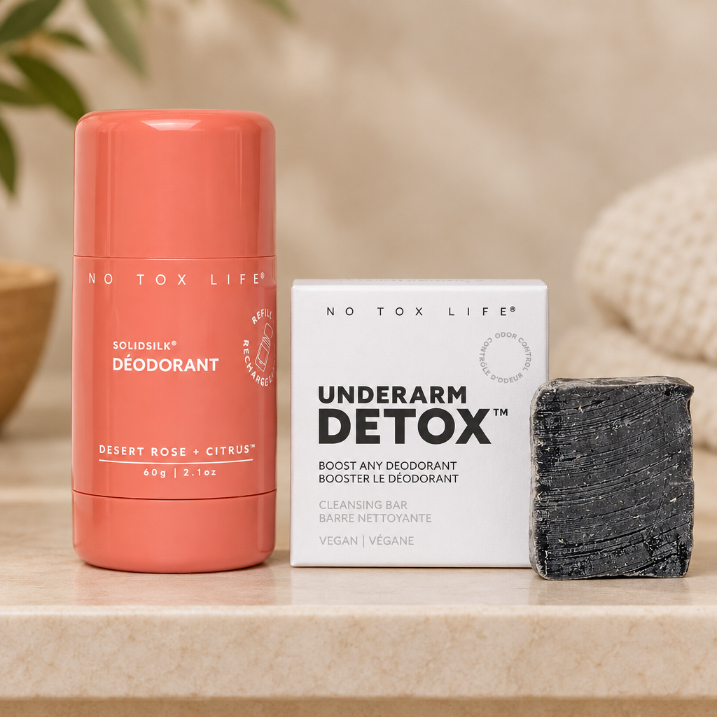 Underarm Care Kit with Desert Rose and Citrus deodorant